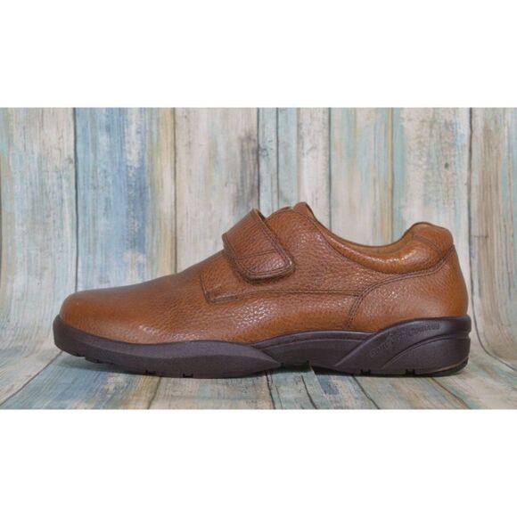 Dr. Comfort William Men\'s Size 11.5 (M) Brown Leather Orthopedic Comfort Shoes